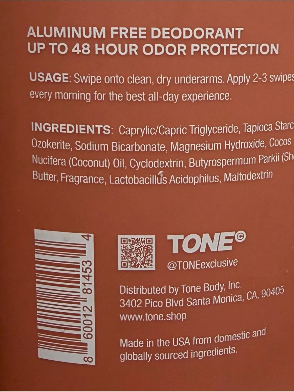 TONE Citrus DEODORANT & On The Go COLOGNE ~ Pink Grapefruit ~ Full Size ~ New